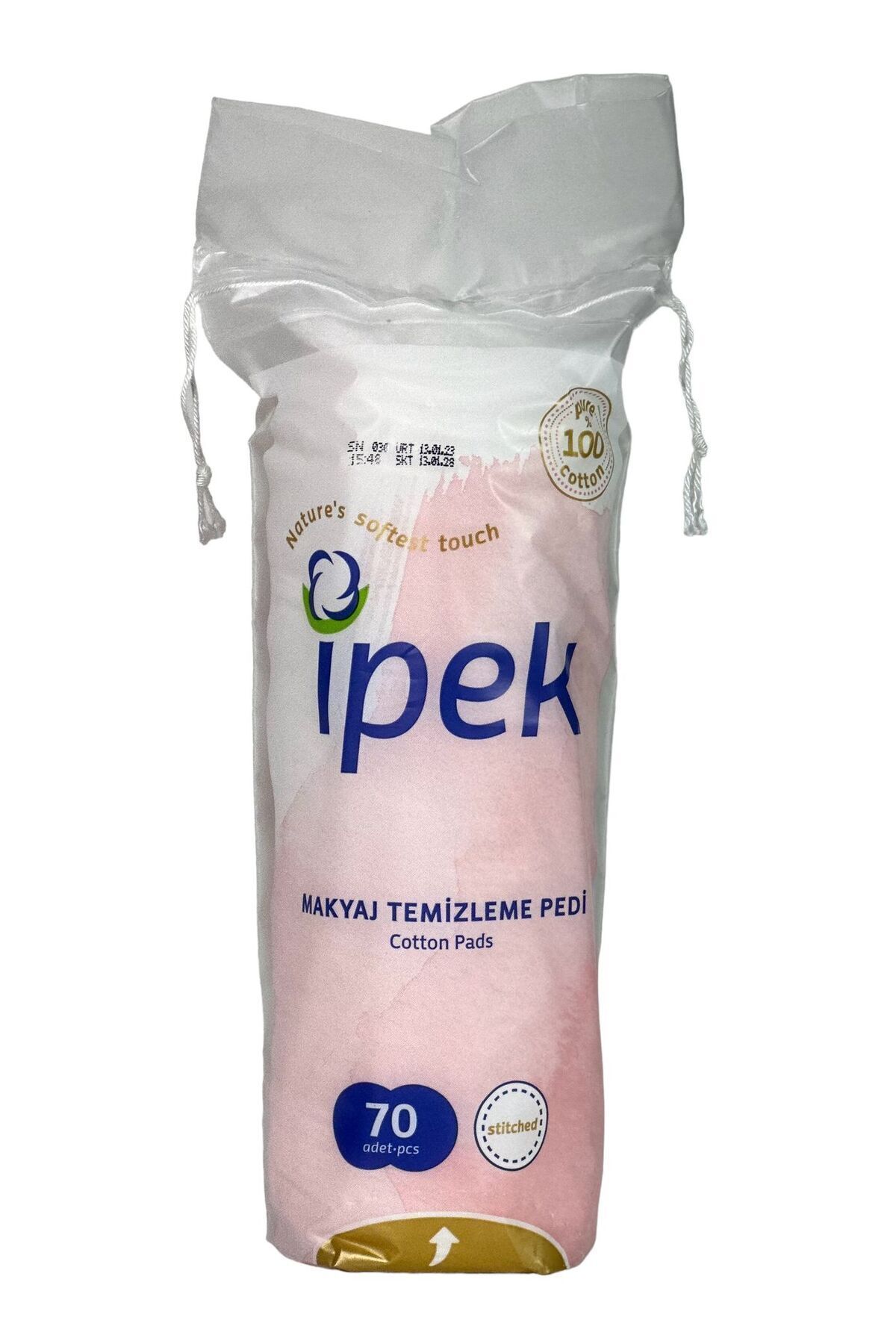 1_org_zoom (4) پد آرایشی ایپک (Ipek) مدل Cotton Pads بسته ۷۰ عددی - Image 1