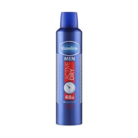 اسپری ضدتعریق مخصوص آقایان با عملکرد خشک‌کنندگی فعالVaseline Men Active Dry 48H