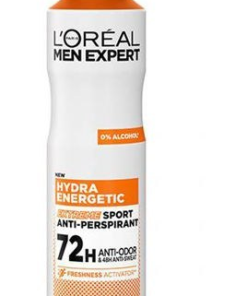 اسپری ضد تعریق مردانه لورال مدل Hydra Energetic
