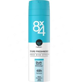 اسپری دئودورانت 8x4 مدل Fresh Lime