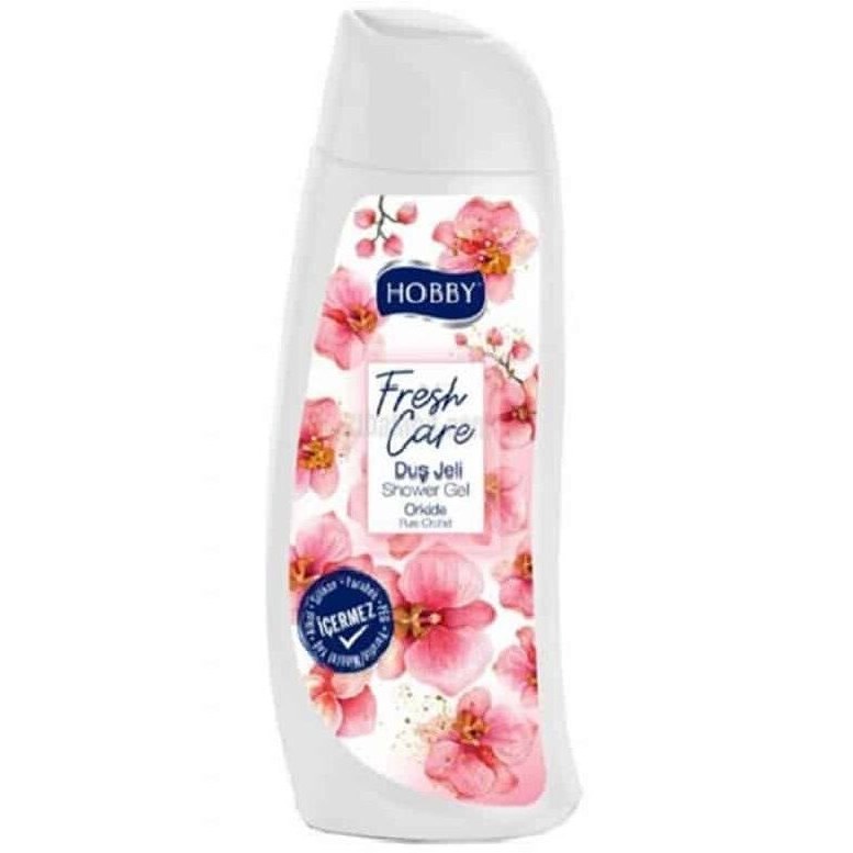 صورت شامپو بدن هوبی Hobby مدل FreshCare حاوی عصاره گل ارکیده - Image 1